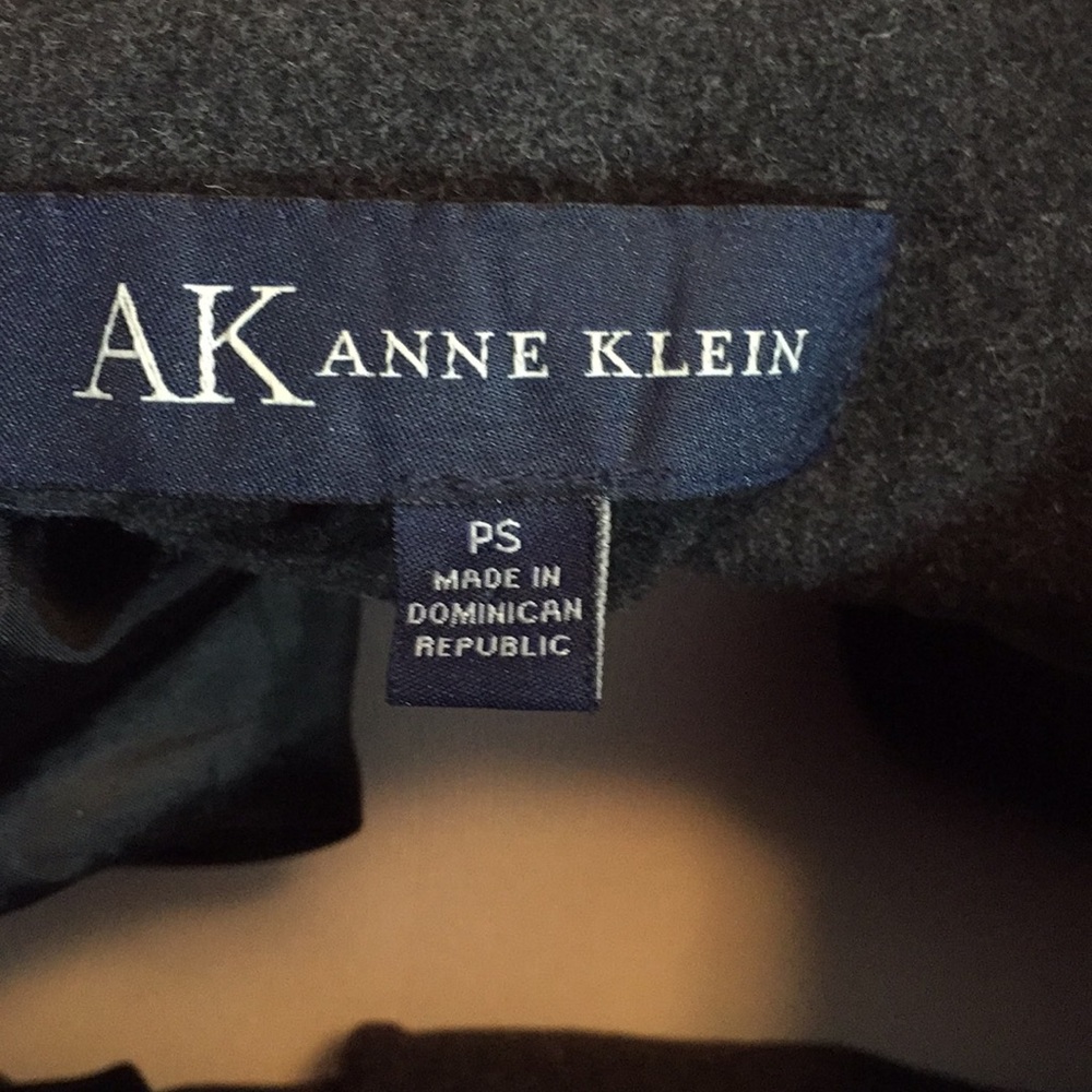 A K Anne Klein Lambswool Peacoat - Picture 7 of 8